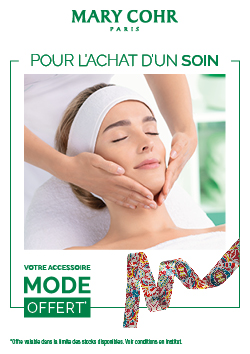 Pour l'achat d'un Soin… Votre cadeau OFFERT